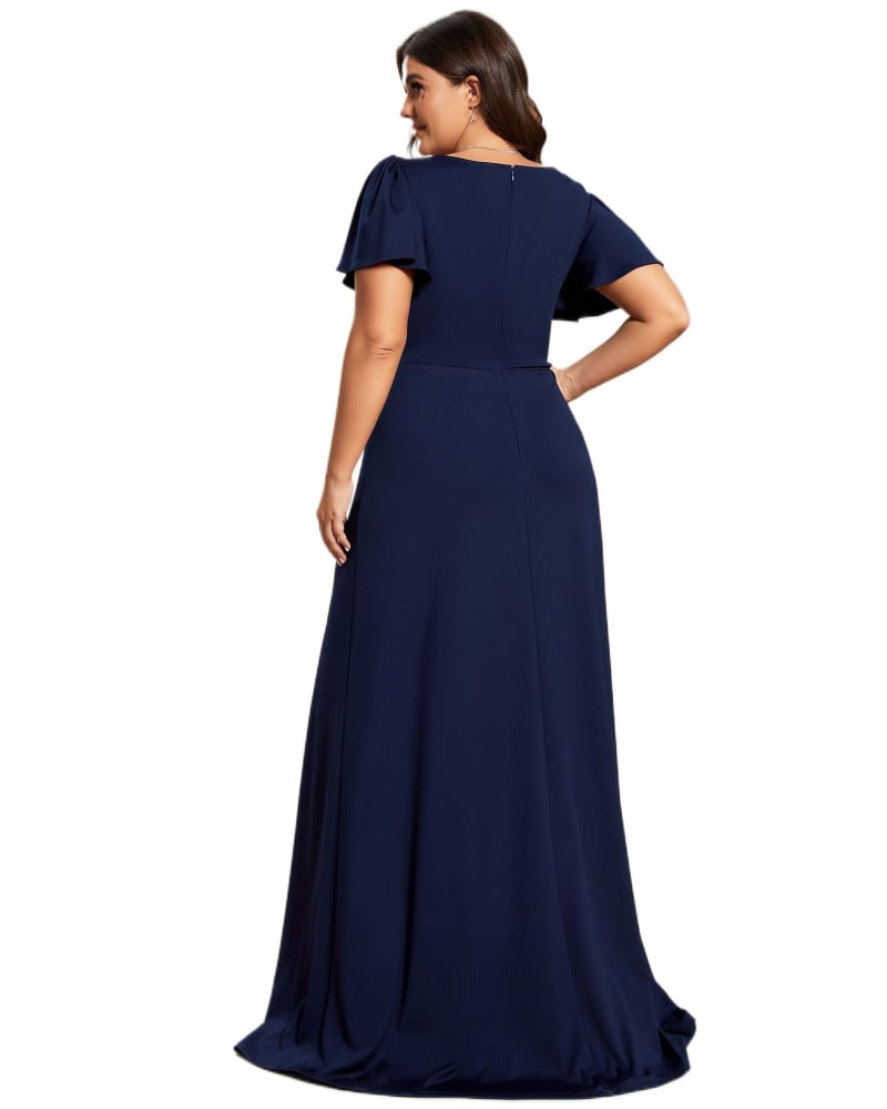 Navy blue dress size new arrivals 24
